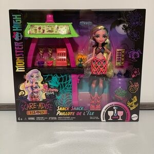 Monster High®: Scare-adise Island Lagoona Blue™ Snack Shack Playset-New